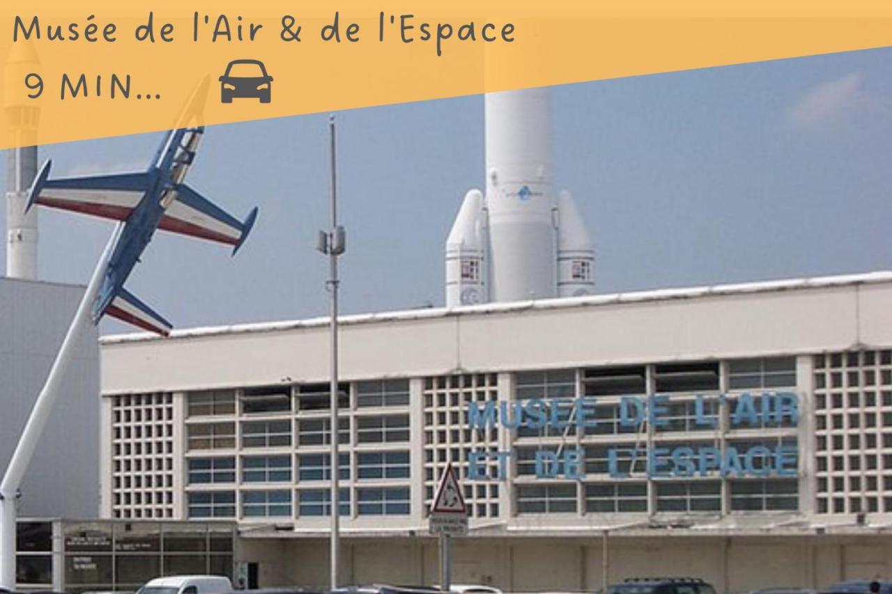 L'Eugene - 10Min Du Rer B Le Bourget, Parking, Wifi Drancy Exterior foto